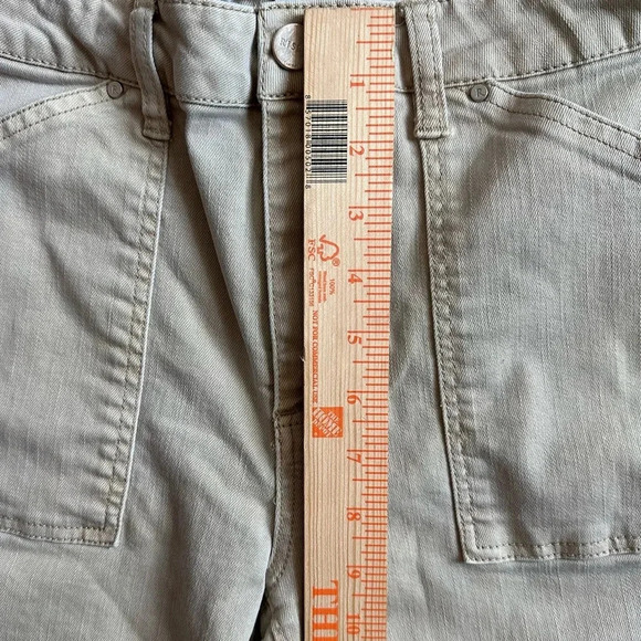 RISEN JEANS-  Wide Leg Jeans -Beige 7/28 - Picture 8 of 8